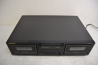 Onkyo TA-RW255 Double Cassette Deck * Fully Serviced * New Belts