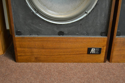 Acoustic Research AR12 Floor Standing Speakers * Recapped and Fully Serviced *