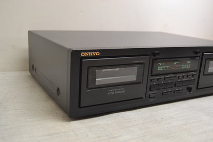 Onkyo TA-RW255 Double Cassette Deck * Fully Serviced * New Belts