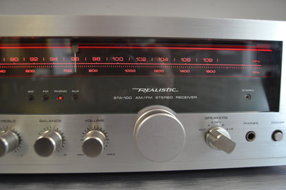Realistic STA-100 Stereo Receiver * 1980 * 22W RMS