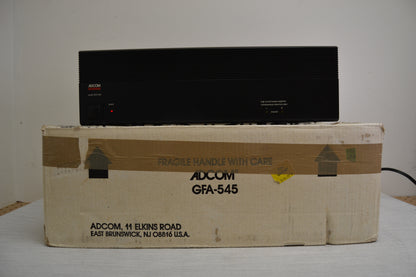 Adcom GFA-545 Stereo Power Amplifier * 100W RMS * Fully Serviced * Box *