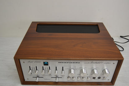Marantz 4060 Stereo Integrated Amplifier * 30W RSM * Fully Serviced * NEW Heiukko Solid Wood Case