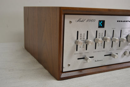 Marantz 4060 Stereo Integrated Amplifier * 30W RSM * Fully Serviced * NEW Heiukko Solid Wood Case