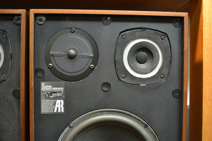 Acoustic Research AR12 Floor Standing Speakers * Recapped and Fully Serviced *