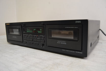 Onkyo TA-RW255 Double Cassette Deck * Fully Serviced * New Belts