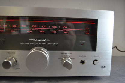 Realistic STA-100 Stereo Receiver * 1980 * 22W RMS