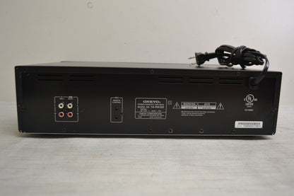 Onkyo TA-RW255 Double Cassette Deck * Fully Serviced * New Belts