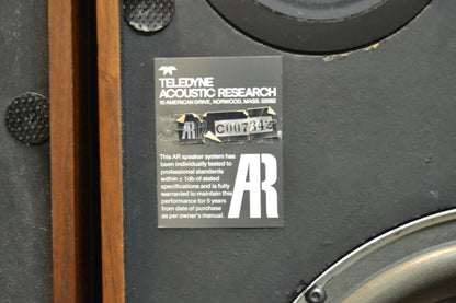 Acoustic Research AR12 Floor Standing Speakers * Recapped and Fully Serviced *