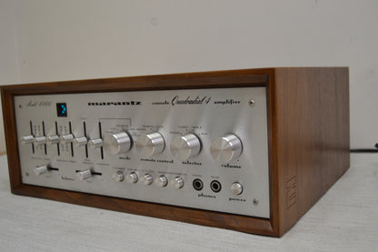 Marantz 4060 Stereo Integrated Amplifier * 30W RSM * Fully Serviced * NEW Heiukko Solid Wood Case