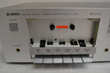 Yamaha K-350  Single Cassette Deck * Fully Serviced * new Belts !