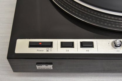 Sansui SR-636 Direct Drive Turntable * AT13Ea Cartridge * Fully Serviced !!!