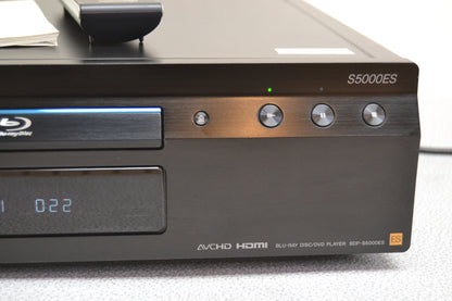 Sony BDP-S5000ES BluRay/DVD/CD Player * Remote * Manual