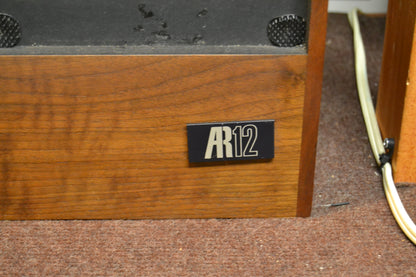 Acoustic Research AR12 Floor Standing Speakers * Recapped and Fully Serviced *