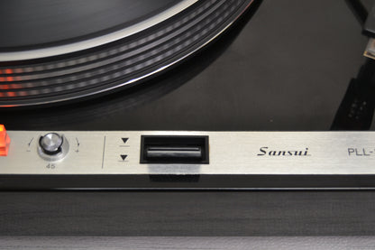 Sansui SR-636 Direct Drive Turntable * AT13Ea Cartridge * Fully Serviced !!!