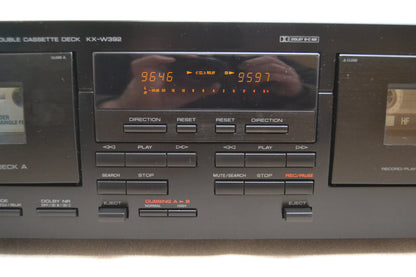Yamaha KX-W392 Double Cassette Deck * Fully Serviced * New Belts