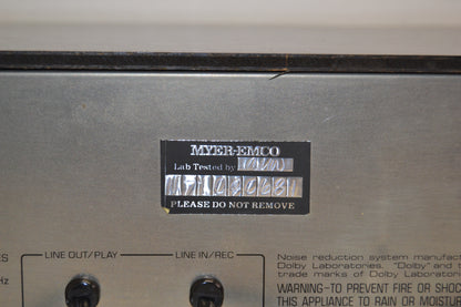 Yamaha K-350  Single Cassette Deck * Fully Serviced * new Belts !
