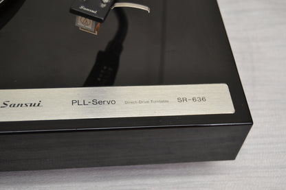 Sansui SR-636 Direct Drive Turntable * AT13Ea Cartridge * Fully Serviced !!!