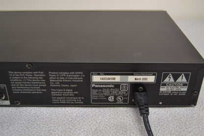 Panasonic DVD-RD32 DVD/CD Player