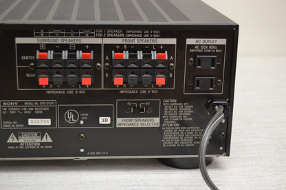 Sony STR-D1011 Stereo Receiver * 120W RMS * Remote * Fully Serviced