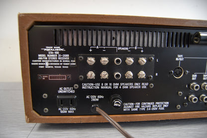 Realistic STA-100 Stereo Receiver * 1980 * 22W RMS