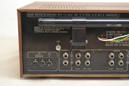 Hitachi SR-504 Stereo Receiver * 27W RMS * 1979