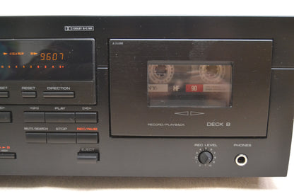 Yamaha KX-W392 Double Cassette Deck * Fully Serviced * New Belts