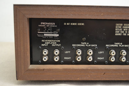 Pioneer SR-202W Reverberation Amplifier * Fully Recapped