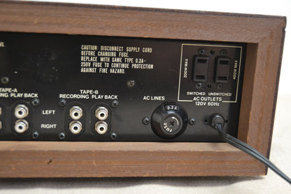 Pioneer SR-202W Reverberation Amplifier * Fully Recapped