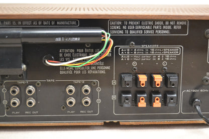 Hitachi SR-504 Stereo Receiver * 27W RMS * 1979