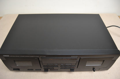 Yamaha KX-W392 Double Cassette Deck * Fully Serviced * New Belts