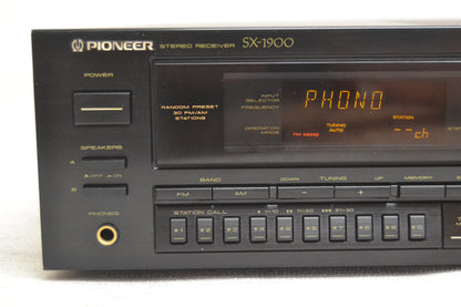 Pioneer SX-1900 Stereo Receiver * 40W RMS * Fully Serviced