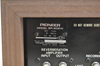 Pioneer SR-202W Reverberation Amplifier * Fully Recapped