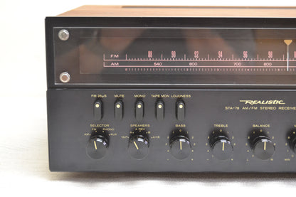 Realistic STA-78 Stereo Receiver * 20W RMS * Fully Serviced
