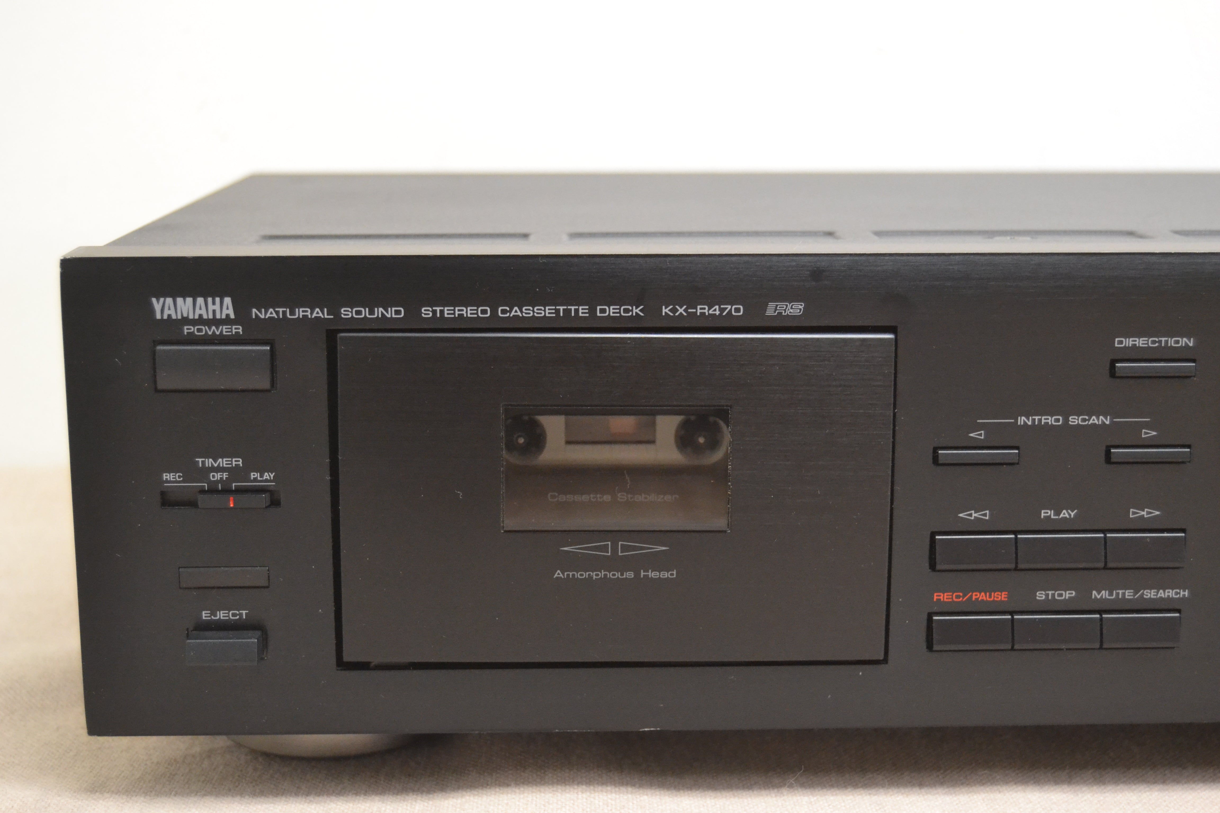 Yamaha KX-R470 Single Cassette Deck * Fully Serviced * New Belts