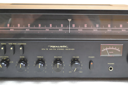Realistic STA-78 Stereo Receiver * 20W RMS * Fully Serviced
