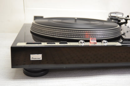 Sansui SR-636 Direct Drive Turntable * AT13Ea Cartridge * Fully Serviced !!!