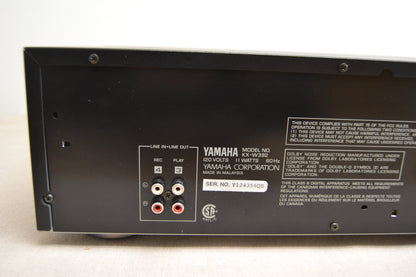 Yamaha KX-W392 Double Cassette Deck * Fully Serviced * New Belts