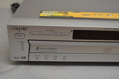 Sony DVD-NC600 DVD/CD Carousel 5 Discs