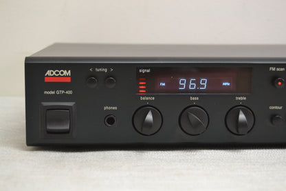 Adcom GTP-400 Stereo Preamplifier/Tuner * Box * Fully Serviced *