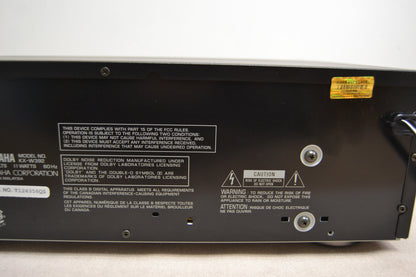 Yamaha KX-W392 Double Cassette Deck * Fully Serviced * New Belts