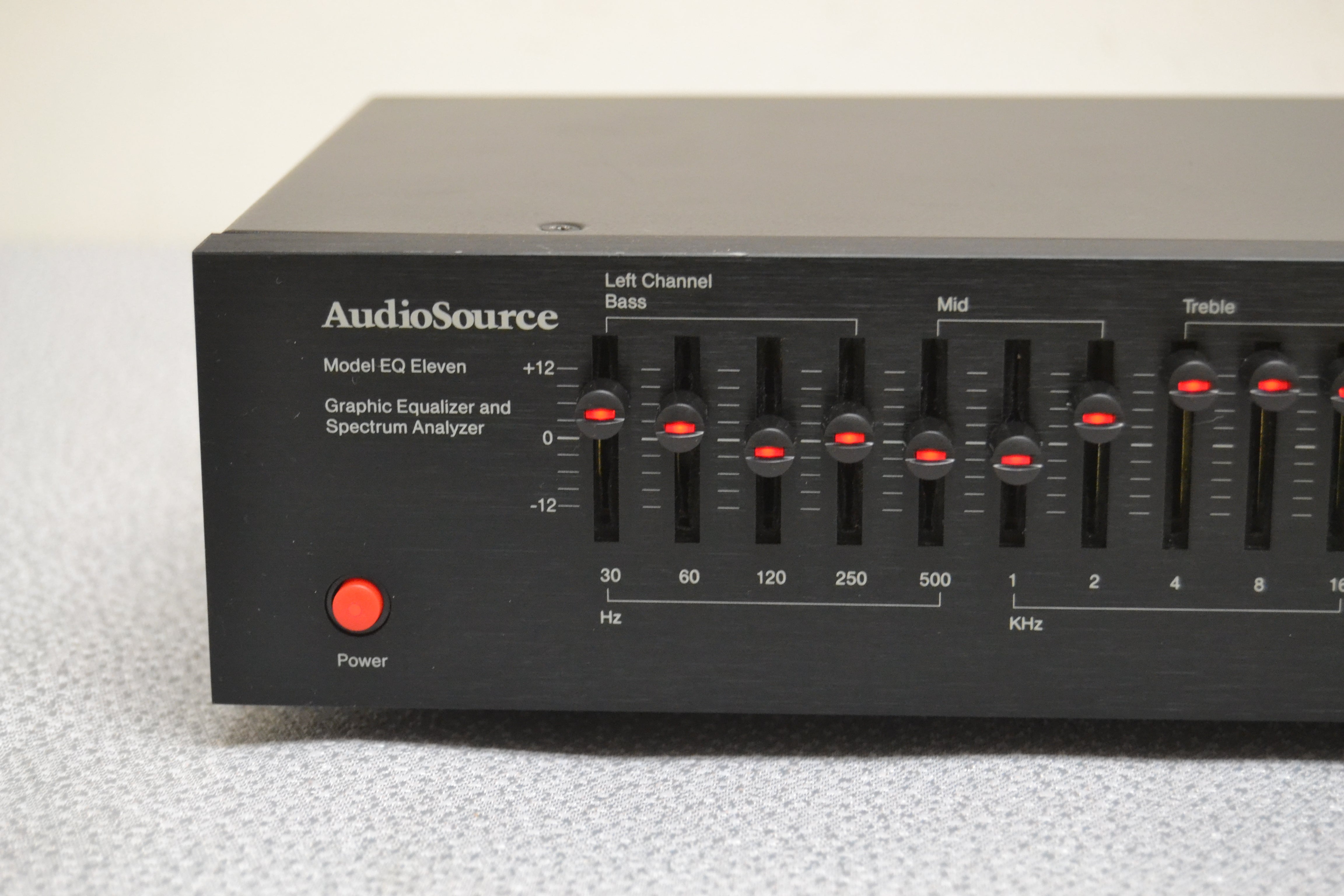 AudioSource EQ Eleven  Ten Band Stereo Graphic Equalizer