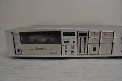 Pioneer CT-40 Single Cassette Deck * Fully Serviced * New Belts !!!