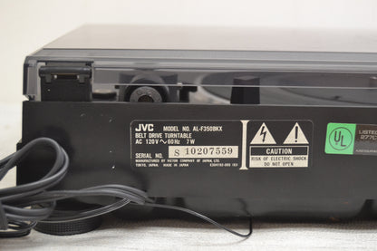 JVC AL-F350 Fully Automatic Belt Drive Turntable * P Mount Cartridge * Fully Serviced