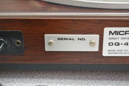 Micro Seiki DQ-43  Quartz-Locked PLL Direct-Drive Turntable