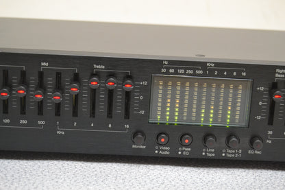 AudioSource EQ Eleven  Ten Band Stereo Graphic Equalizer