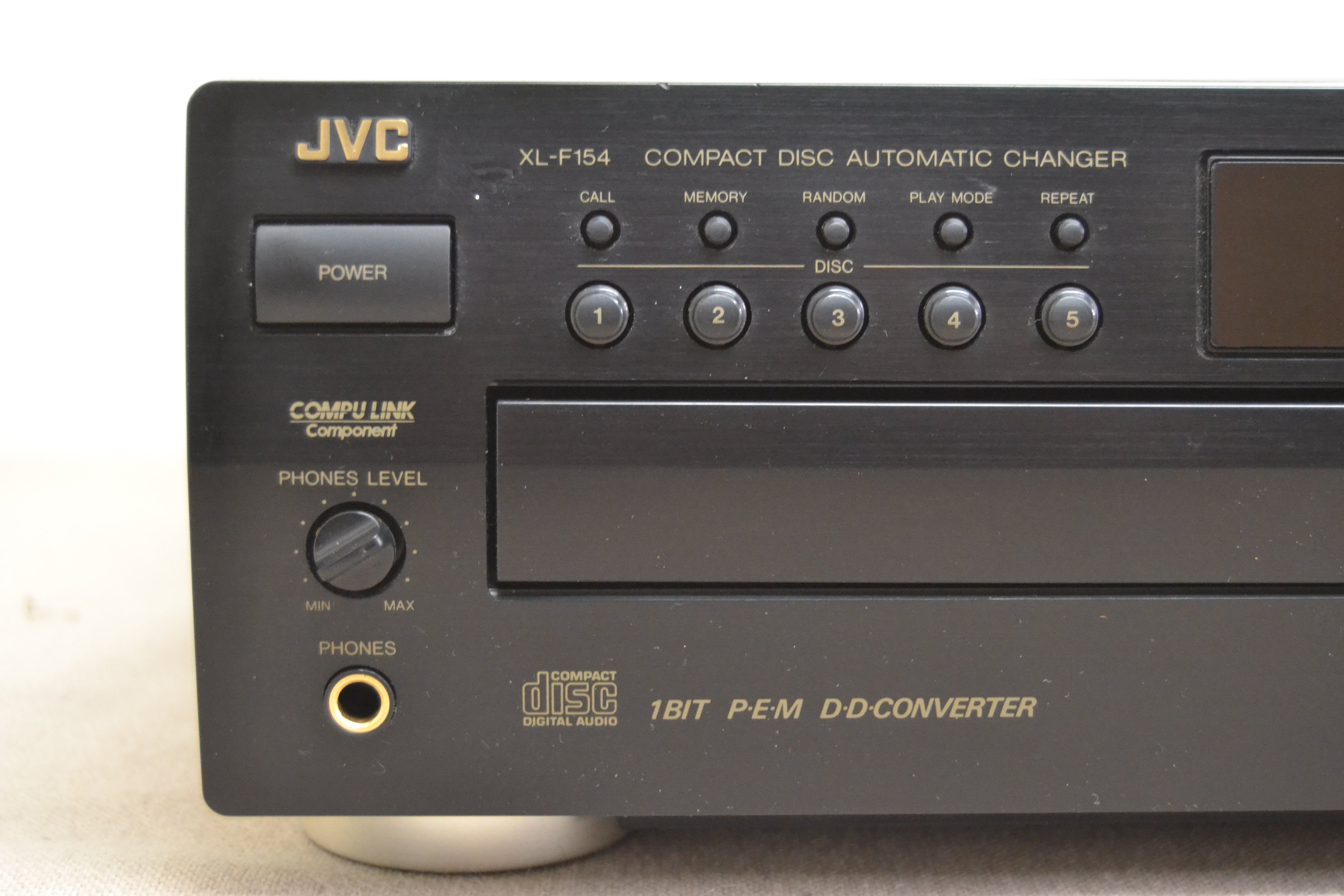 JVC XL-F154 CD Carousel * 5 Disc Changer * Fully Serviced