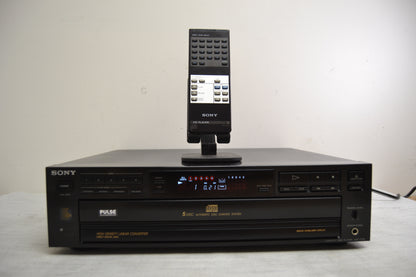 Sony CDP-C315 CD Carousel * 5 Discs * Remote * Fully Serviced