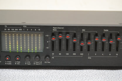 AudioSource EQ Eleven  Ten Band Stereo Graphic Equalizer