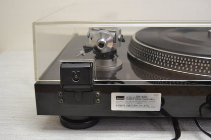 Sansui SR-636 Direct Drive Turntable * AT13Ea Cartridge * Fully Serviced !!!