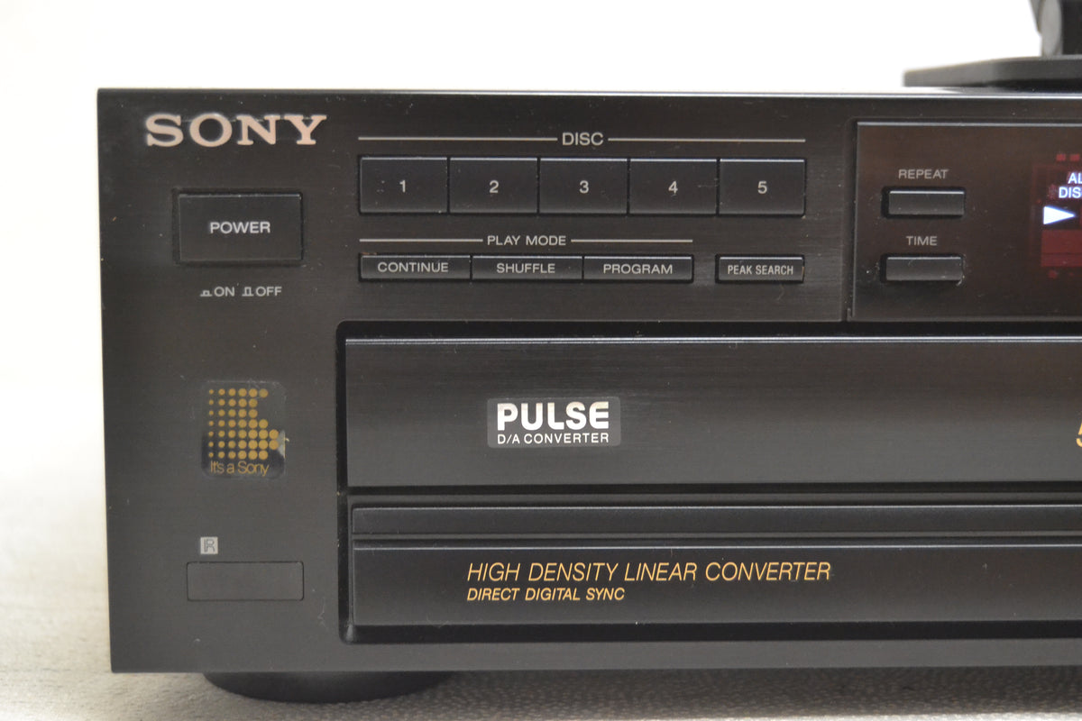 Sony CDP-C315 CD Carousel * 5 Discs * Remote * Fully Serviced